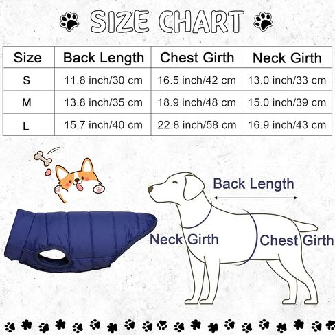 قطعتان من سترة الكلاب الأليفة المكونة من طبقتين مبطنة بالصوف، سترة للكلاب الصغيرة دافئة وناعمة مقاومة للرياح للطقس البارد في الشتاء (كحلي، أحمر، صغير) in Saudi Arabia