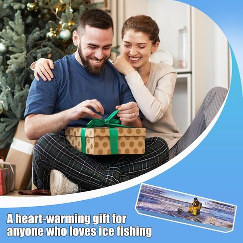 اختيار أمان لصيد الأسماك على الجليد، مقبض خشبي قابل للطفو وكسر الجليد مع حبل توصيل ممتد بطول 4.9 قدم وصفارة وخطاف، مسامير أمان من الفولاذ المقاوم للصدأ للتزلج والمشي في حالات الطوارئ in Kuwait