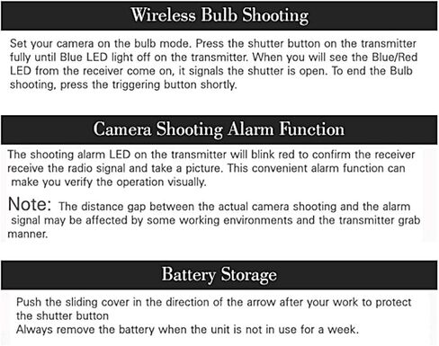 SMDV RFN4s Wireless Remote Shutter Release for Nikon - Transmitter and Receiver in Kuwait