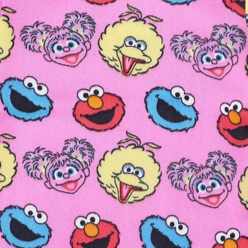 طقم قميص وبنطال رياضي بأكمام طويلة من Sesame Street Girls Elmo وCookie Monster وBig Bird وAbby Cadabby للرضع والأطفال الصغار in Kuwait