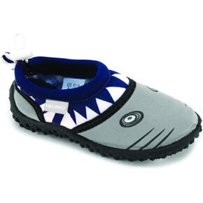 Fresko - Little Boys Shark Aqua Water Shoe, Grey, Navy in Kuwait