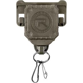 ROCOTACTICAL Military Tactical Gear Retractor, Molle Tactical Gear Tether, Retractable key/multi-tools Holder belt loop and Molle Clip Included, 1Piece (Black) in Kuwait