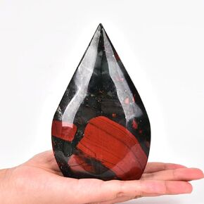 Blue-Veins Stone Healing Crystal Drop Shaped Quartz Wand Tower 0.6-1.1 LBS