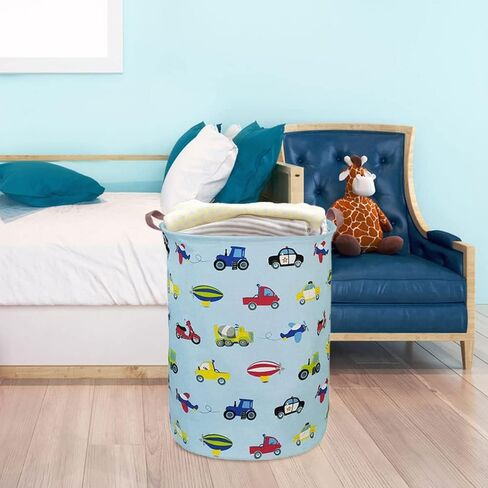 19.7’’ Waterproof Foldable Laundry Basket, Dirty Clothes Hamper, Books Bins, Gift Baskets, Room Decor(Watercolor Flower) in Saudi Arabia