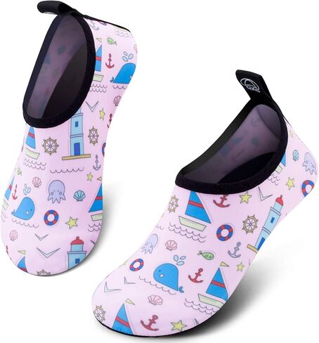 SIMARI أحذية مائية للأطفال الأولاد الصغار سريعة الجفاف جوارب مضادة للانزلاق أكوا للشاطئ الرياضة في الهواء الطلق SWS003 in Kuwait