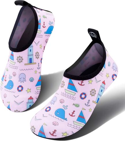 SIMARI أحذية مائية للأطفال الأولاد الصغار سريعة الجفاف جوارب مضادة للانزلاق أكوا للشاطئ الرياضة في الهواء الطلق SWS003 in Kuwait