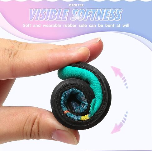 Apolter Baby Boys and Girls Swim Water Shoes Barefoot Socks Non-Slip for Beach Pool والأطفال الصغار in Kuwait