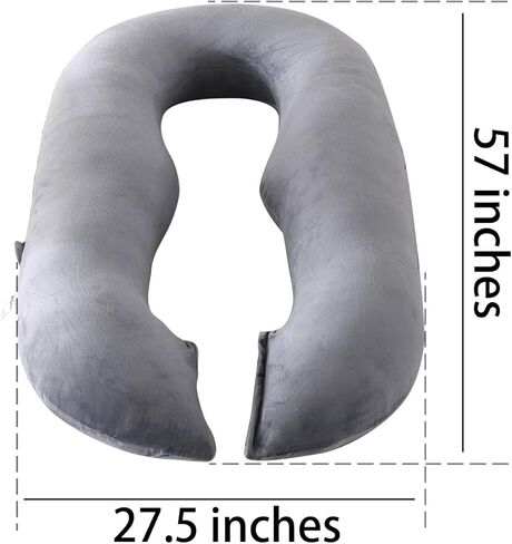Bllgrass u Shaped Pregnancy Pillows,Pregnancy Pillows for Sleeping,Maternity Pillow for Pregnant Women,Full Body Pillow,Best Pregnancy Pillow,Best Pregnancy Embrace Pillow in Kuwait
