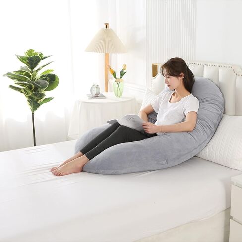 Bllgrass u Shaped Pregnancy Pillows,Pregnancy Pillows for Sleeping,Maternity Pillow for Pregnant Women,Full Body Pillow,Best Pregnancy Pillow,Best Pregnancy Embrace Pillow in Kuwait