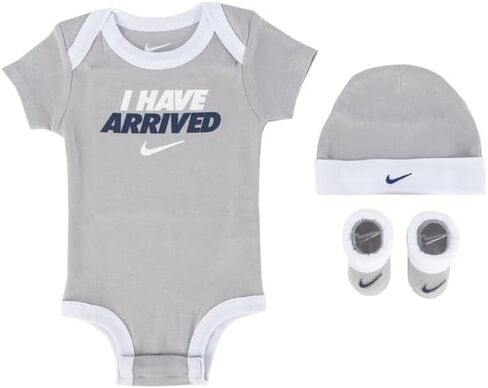 Nike 3-Piece Set Gift Box, Light Smoke Grey, NN0647-G6U, 0-6 M in Saudi Arabia