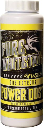 Pure Whitetail Power Dust – Estrous - Fresh 100% Pure Mock Scrape and Estrous Scent Powder Infused with Urine from One Individual Doe in Heat in Kuwait