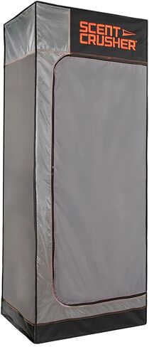 Scent Crusher Halo Series Locker Lite - Easy to Assemble Hunting Closet, Eliminates Odor on Hunting Clothing and Equipment, Includes Maintenance-Free Ozone Generator in Kuwait