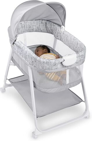 برايت ستارتس سرير أطفال ويني ذا بوه من ديزني - سرير مهدئ للحفلات مع اهتزازات، للاعمار من 0 إلى 5 أشهر in Kuwait