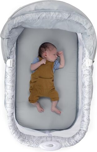 برايت ستارتس سرير أطفال ويني ذا بوه من ديزني - سرير مهدئ للحفلات مع اهتزازات، للاعمار من 0 إلى 5 أشهر in Kuwait