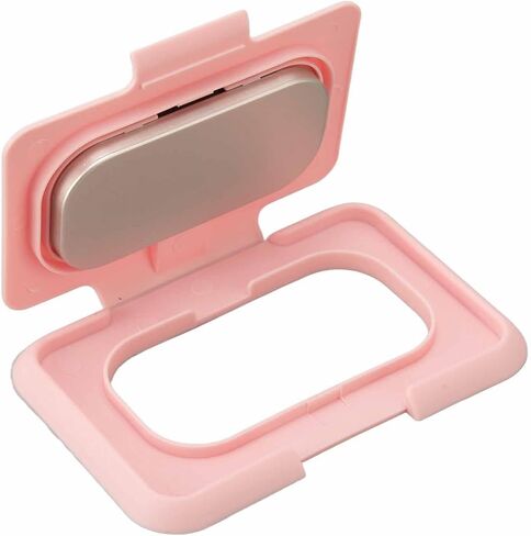 Baby Wipe Warmer, Constant Temperature Evenly Heating Portable USB Wet Wipe Heater Pink Large Capacity Baby Wipe Holder in Saudi Arabia