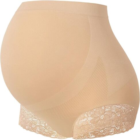 ملابس داخلية للحمل من Yeshape مزخرفة بالدانتيل بدون خياطة عالية الخصر فوق الصدمات in Kuwait