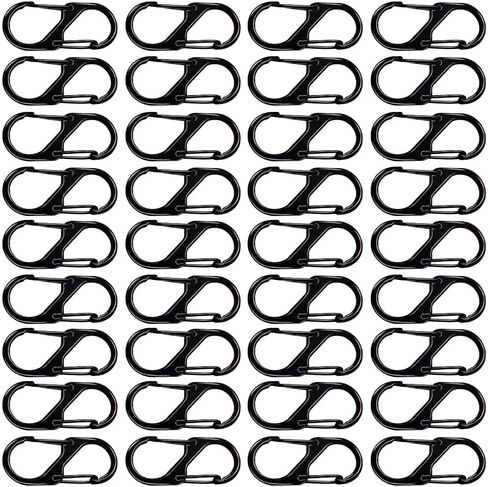 مشابك تثبيت بخطافات تسلق مع مشابك زنبركية ثابتة لسلسلة المفاتيح in Kuwait