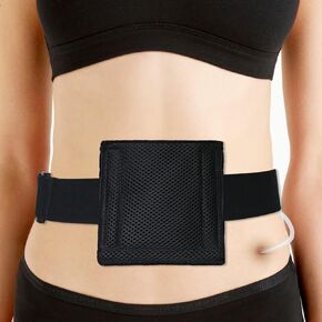 Gtube Holder for Adults 4.7" Strong Absorbent Pad G Tube Belt Gastrostomy Accessories Feeding Tube Pouch Pd Catheter Discreet Secure Peritoneal Dialysis Peg J Tubing Pads Supplies Men Women, White M in Kuwait