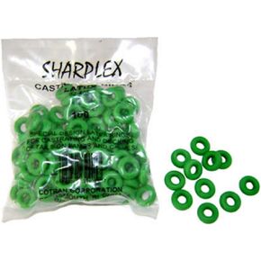 أشرطة لاتكس من شاربلكس كاستيريشن آند تيل دينغ من لاتكس، لون أخضر، 100 قطعة in Kuwait