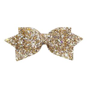 5 Inch Baby Girl Glitter Hair Bows Boutique Hair Clip Teens Toddlers Glitter Sequins Hairpin Headwear