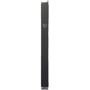 Emanuel Yair Mezuzah Case 4.7" (12CM) for Door | Elegant Design for Indoor or Outdoor (White M-12-4)