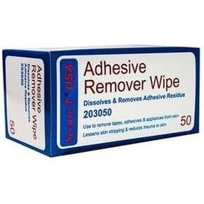 منديل مزيل اللاصق Securi-T USA مقاس 1-1/4 بوصة × 3 بوصة رقم الجزء 203050 الكمية لكل صندوق in Kuwait