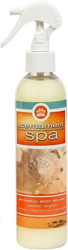 Best Shot Scentament Spa Botanical Body Splash, Detangler Spray, Body Spray for Pets, Cat and Dog Cologne Spray, Lemon Vanilla, 8 Oz. in Kuwait