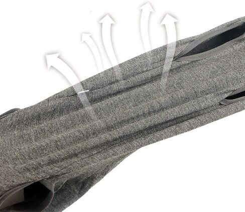 Dog Recovery Suit Abdominal Wound Puppy Surgical Clothes Post-Operative Vest Pet After Surgery Wear Substitute E-Collar & Cone (M, Grey) in Saudi Arabia
