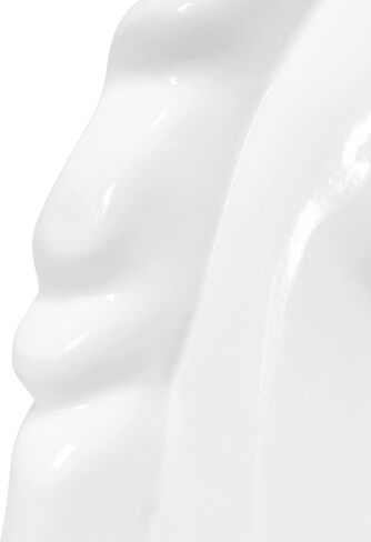 Simple Designs LT1078-WHT-LB 15.5" Sparking Glitter Unicorn Table Lamp for Kids Room, Nursery, Living Room, Bedroom, Playroom, Foyer, White with Gold Glitter, with Feit LED Bulb Included in Kuwait