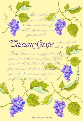 Fresh Scents Scented Sachets - Tuscan Grape, Lot of 6 in Kuwait