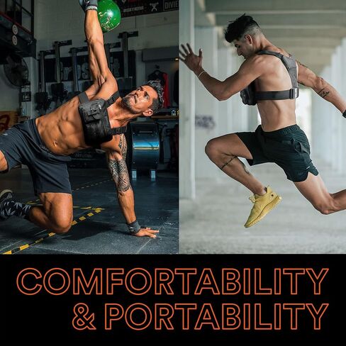 Fitdom Tactical Inspired Sports Utility Chest Pack. Chest Bag For Men With Built-In Phone Holder. This EDC Rig Pouch Vest is Perfect For Workouts, Cycling & Hiking in Kuwait