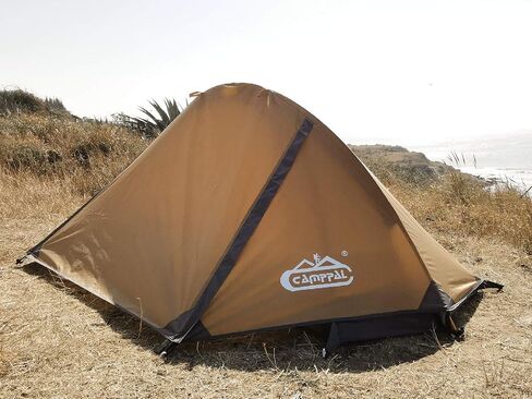 camppal 1 Person Tent for Camping Hiking Mountain Hunting Backpacking Tents 4 Season Resistance to Windproof Rainproof and Waterproof in Kuwait