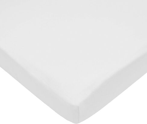 TL Care Printed 100% Natural Cotton Jersey Knit 18 x 36 Cradle/Bassinet Sheet - Fitted, Gray Stars and Moons, Soft Breathable, for Boys and Girls in Saudi Arabia
