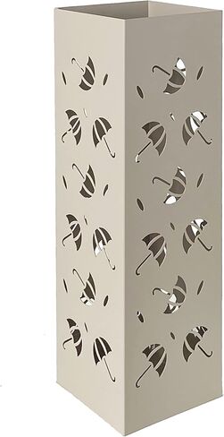 Mango Steam Metal Square Tall 20 Inch Umbrella (Zig-Zag White) in Kuwait