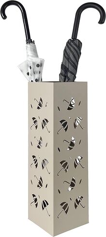 Mango Steam Metal Square Tall 20 Inch Umbrella (Zig-Zag White) in Kuwait