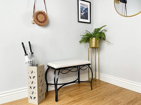 Mango Steam Metal Square Tall 20 Inch Umbrella (Zig-Zag White) in Kuwait