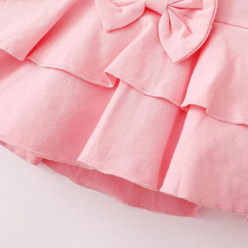 XUANHAO Baby Girl Clothes Infant Toddler Girl Clothes Fall Winter Outfits Long Sleeve Ruffle Tops Girls Pants Sets 3-24M in Saudi Arabia