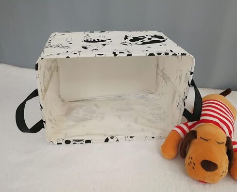 Kid Storage Basket Gift Shelf Basket Toy Storage Bin, Nursery Basket Organizer Box for Children Room Deco With Handles (Strawberry) in Saudi Arabia