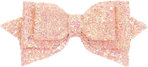 ZOONAI 5 بوصة طفلة بريق فيونكات شعر بوتيك مشبك شعر المراهقين الصغار بريق الترتر دبوس الشعر أغطية الرأس in Kuwait