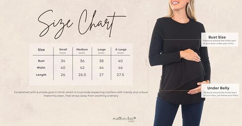بلوزة ماذر بي بأكمام طويلة من فترة الحمل إلى الرضاعة in Kuwait