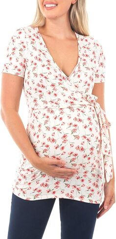 بلوزة للحوامل بأكمام قصيرة من Mother Bee in Kuwait