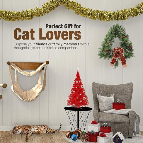 Ultimate Cat Comfort: Elevate Lounging with Stylish cat Climbing Shelves, Beds, Hammocks, and Wall Shelves, Comfortable Perch Durable, Space-Saving, and Easy Assembly for a Modern Home in Kuwait