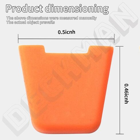 DECKMAN 8 عبوات 079007001093 No Mar Pad متوافقة مع Brad/Nailer R213BNA R138BNA R213BNE in Kuwait