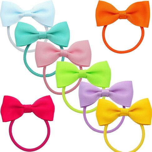 JOYOYO 40 قطعة من أشرطة الشعر البوتيكية Grosgrain، ربطات شعر مرنة، أربطة شعر للفتيات المراهقات، هدايا في أزواج in Kuwait