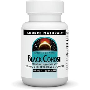 Source Naturals Black Cohosh Extract, 120 Tablets