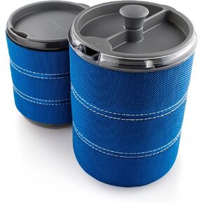 GSI Outdoors Personal 20 فلوريدا. أوقية. كوب قهوة جافابريس I معزول بالضغط الفرنسي للسفر للقهوة والشاي في التخييم