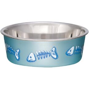 Loving Pets Coastal Bella Bowl for Dogs, Small, Pink