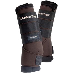 Back on Track Quick Horse Leg Wraps Pair (Brown, 14 Inch) in Saudi Arabia