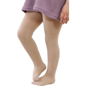 Zando Thick Girls Tights 6-12 Years Cable Knit Girls Leggings Winter Tights for Girls Toddler Tights 1/4/5 Pack