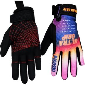 PIGOSKI Ultra Lightweight Water Ski Gloves UV Protection Kayaking Gloves Men Women Breathable Full Finger Neoprene Gloves with Anti-Slip Grip for Water Sports